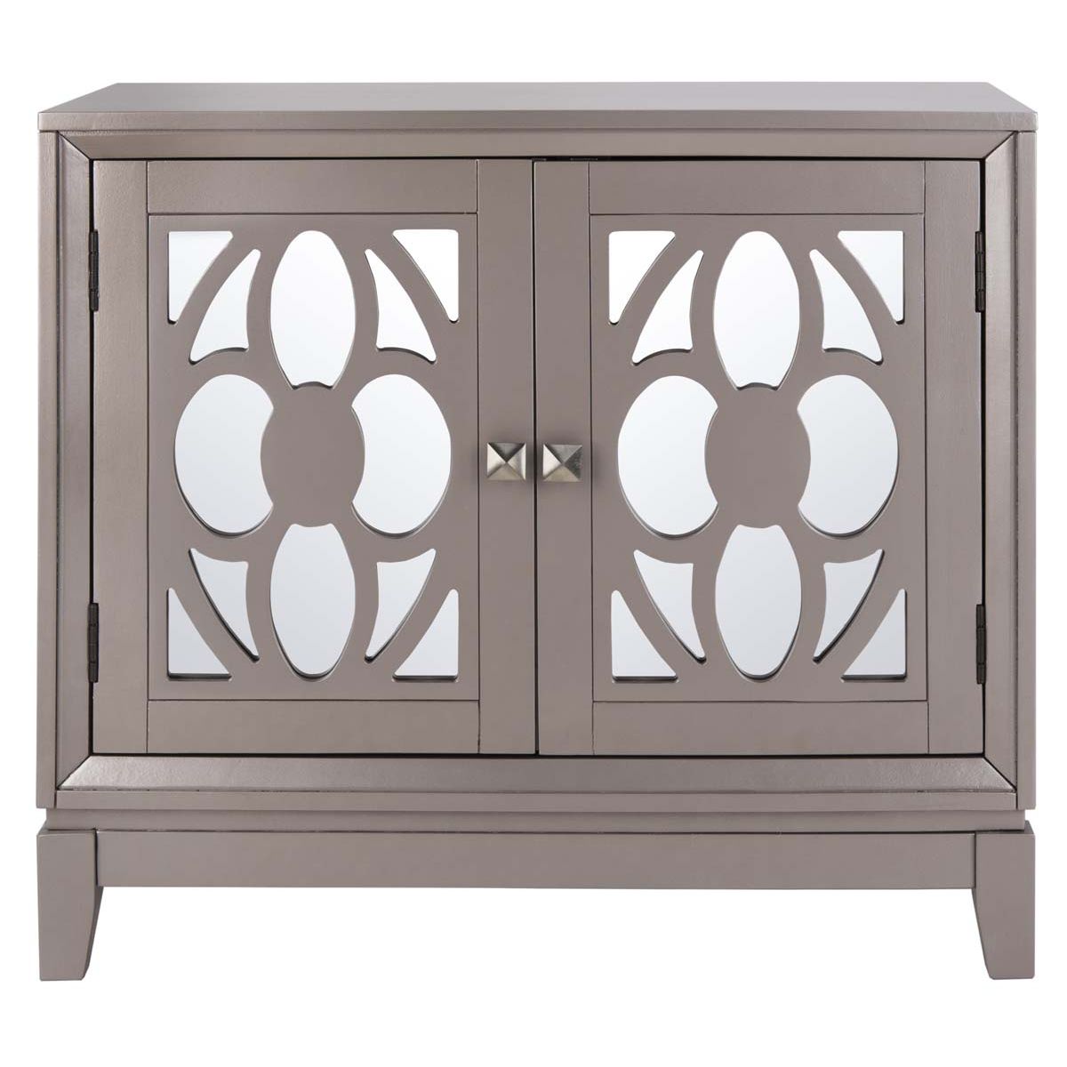 Safavieh Shannon 2 Door Chest , CHS9203 - Champagne/Mirror