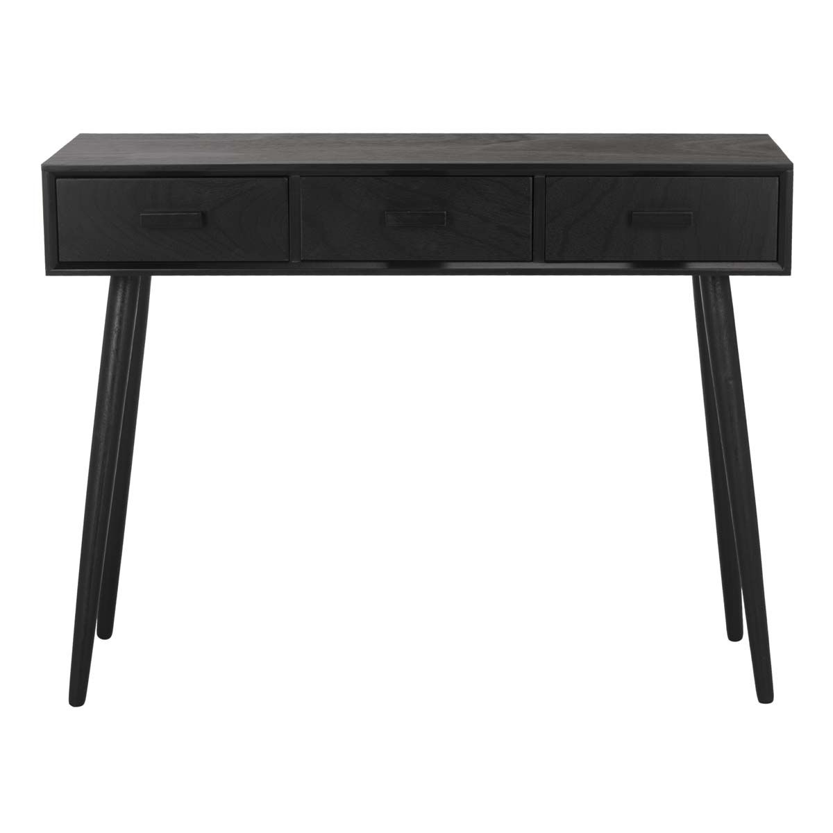 Safavieh Albus 3 Drawer Console Table , CNS5701 - Black