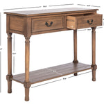 Safavieh Primrose 2 Drawer Console Table, CNS5706 - Brown