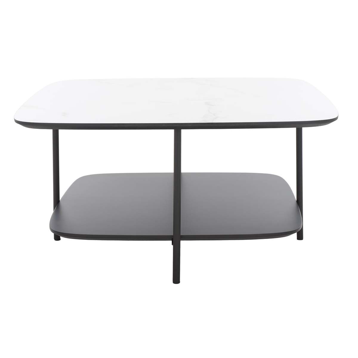 Safavieh Anzia Coffee Table , COF4211 - White/Black