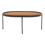 Safavieh Emmerich Mirrored Coffee Table , COF4218 - Rose Gold Top /Matte Black Legs