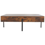 Safavieh Jaxith Coffee Table , COF9304 - Multi Brown / Black