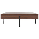 Safavieh Jaxith Coffee Table , COF9304 - Walnut / Black