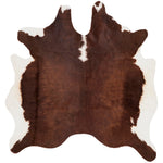 Safavieh Cow Hide 211 Rug, COH211 - Brown / White