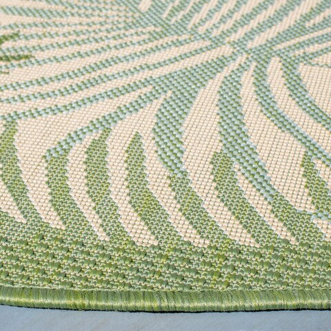 Safavieh Courtyard 945 Rug, CY7945 - CREAM / GREEN