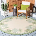 Safavieh Courtyard 945 Rug, CY7945 - CREAM / GREEN