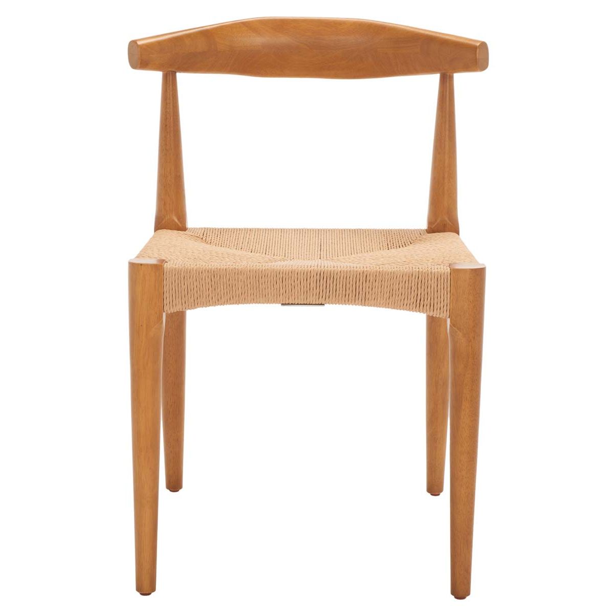 Safavieh Dagney Woven Chair , DCH1008 - Walnut Body / Natural Woven Seat