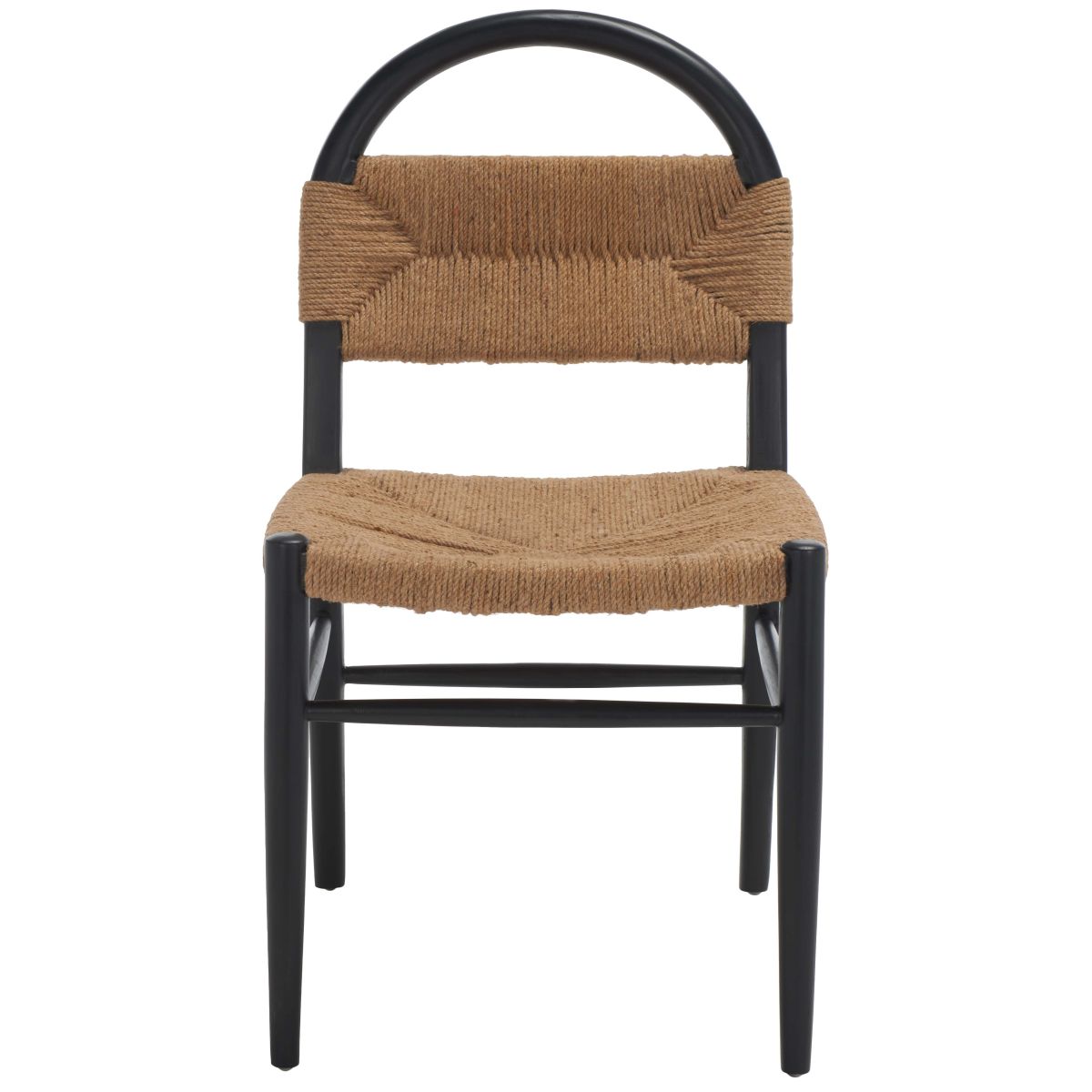 Safavieh Ottilie Dining Chair , DCH1206 - Black / Natural