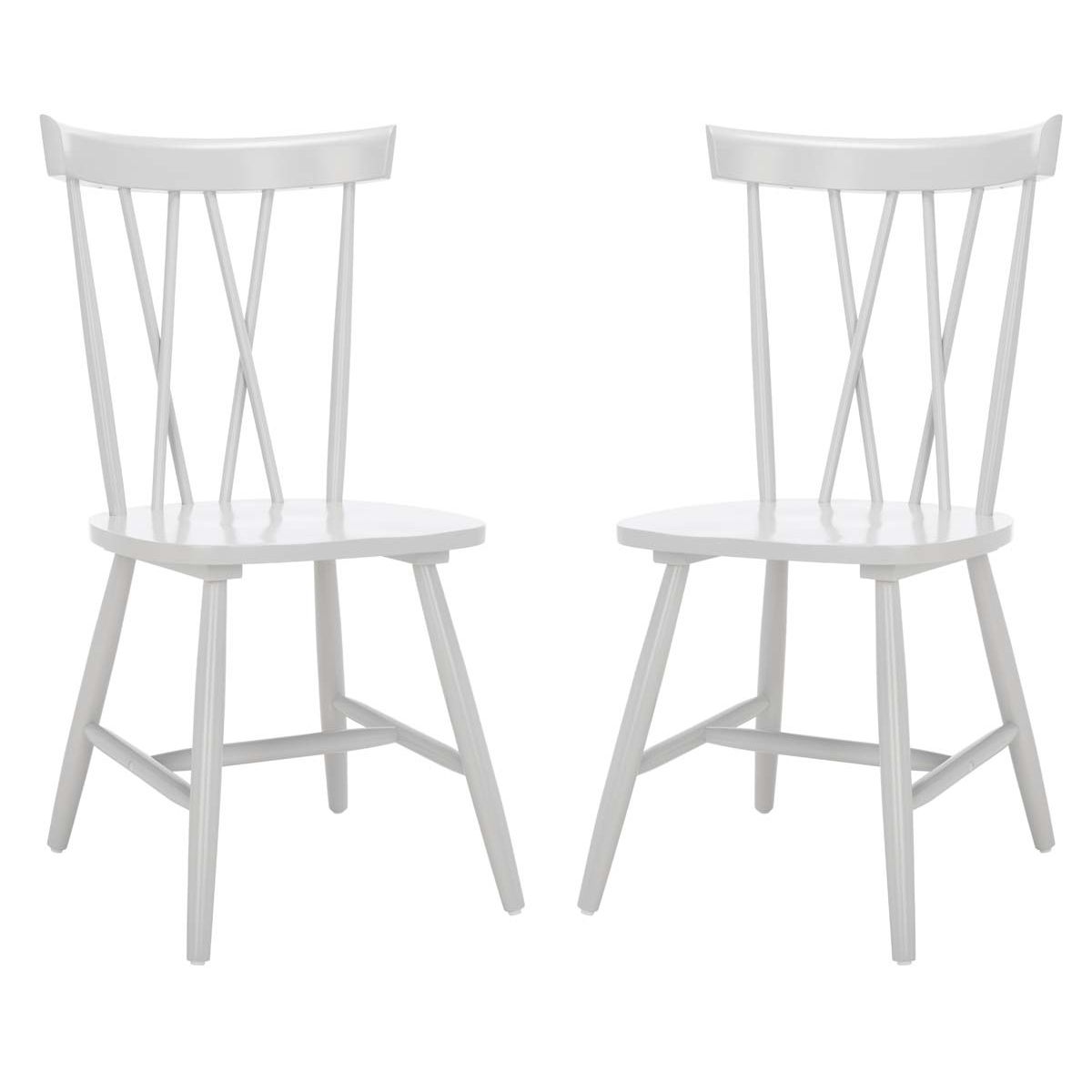 Safavieh Friar Dining Chair  , DCH1401 - Grey (Set of 2)