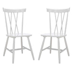 Safavieh Friar Dining Chair  , DCH1401 - Grey (Set of 2)