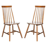 Safavieh Priam Dining Chair, DCH1403 - Walnut (Set of 2)