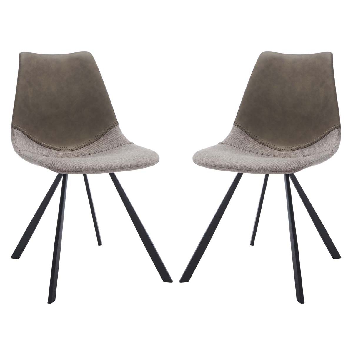 Safavieh Greer Dining Chair (Set of 2) , DCH3008 - Grey