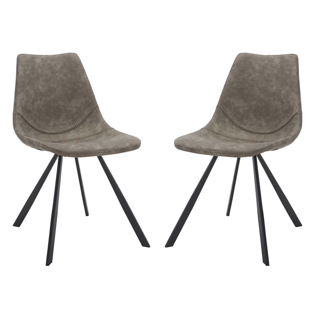 Safavieh Kayne Dining Chair (Set of 2) , DCH3010 - Grey