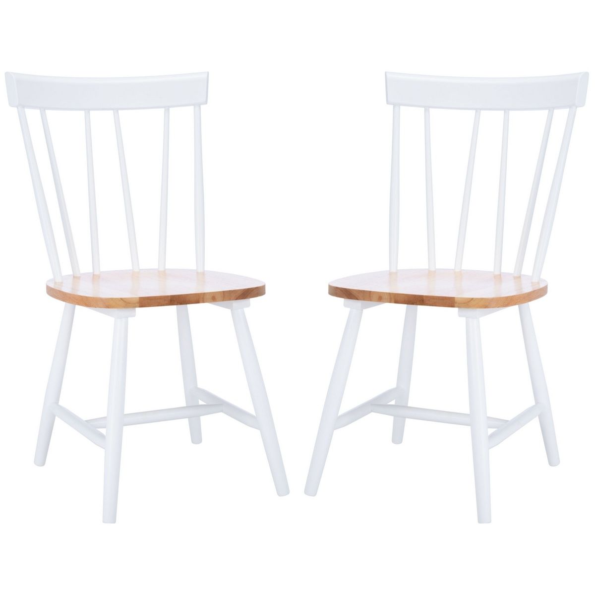 Safavieh Kealey Dining Chair, DCH8503 - Natural/White (Set of 2)