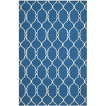 Safavieh Dhurries 415 Rug, DHU415 - Dark Blue