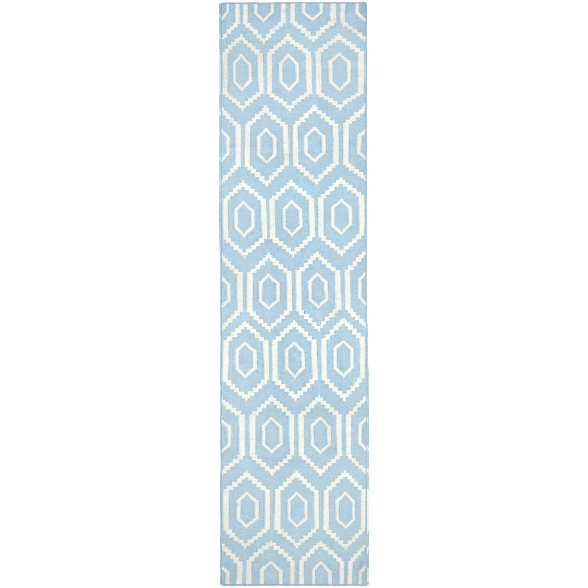 Safavieh Dhurries 556 Rug, DHU556 - Blue / Ivory