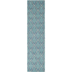 Safavieh Dhurries 564 Rug, DHU564 - Light Blue / Ivory