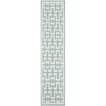 Safavieh Dhurries 621 Rug, DHU621 - Seafoam / Ivory