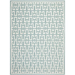 Safavieh Dhurries 621 Rug, DHU621 - Seafoam / Ivory