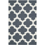 Safavieh Dhurries 623 Rug, DHU623 - Blue / Ivory