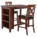 Safavieh Everest 3 Piece Pub Set , DNS9203 - Mahogany