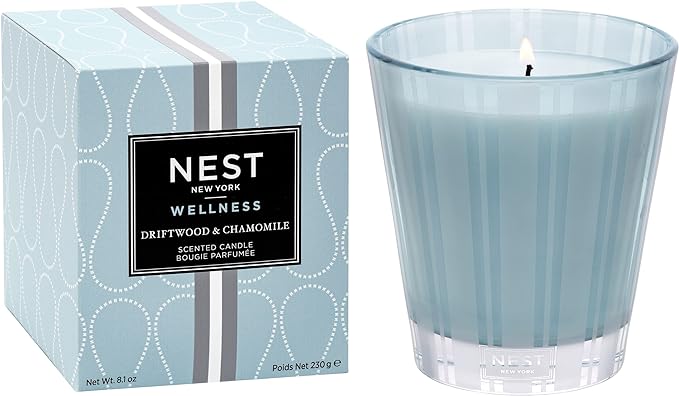 Driftwood & Chamomile 8oz. Candle by Nest New York