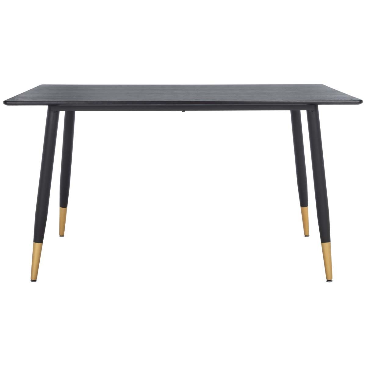 Safavieh Acre Dining Table , DTB5800 - Black / Gold