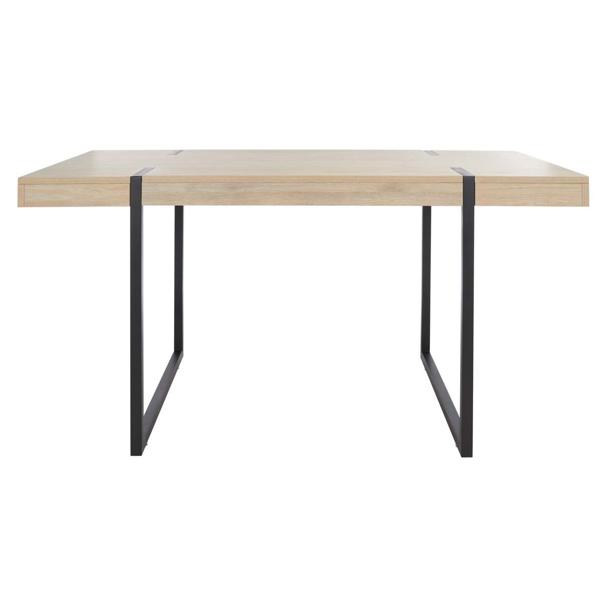 Safavieh Cael Dining Table , DTB9300 - Sand / Black