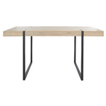 Safavieh Cael Dining Table , DTB9300 - Sand / Black