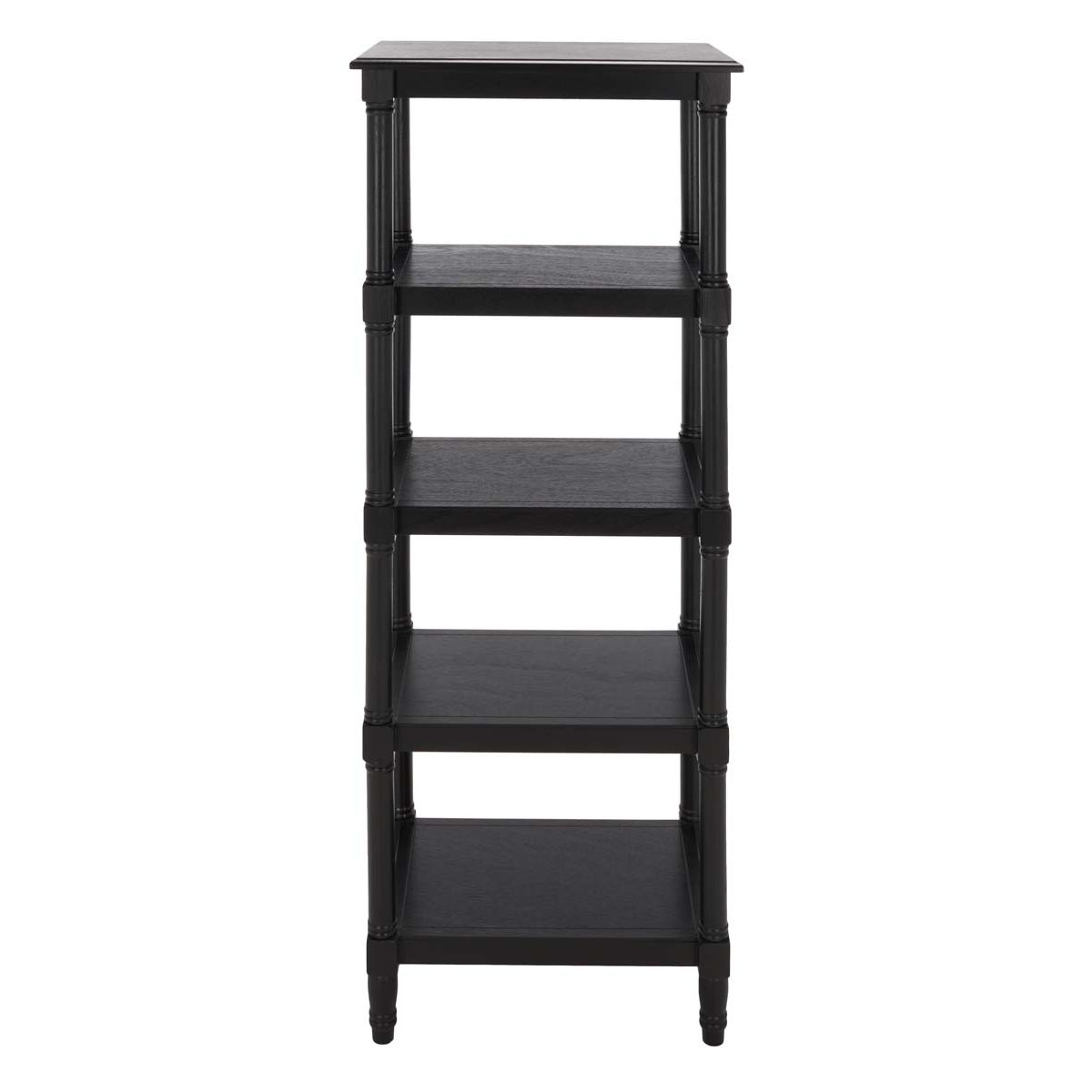 Safavieh Cassie 5 Shelf Bookcase , ETG5701 - Black