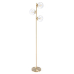 Safavieh Niobe Floor Lamp , FLL7004 - Antique Gold