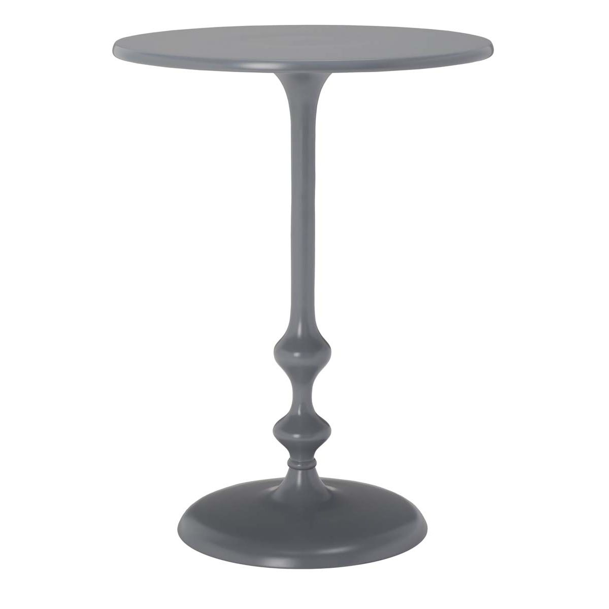 Safavieh Hydra Round Side Table , FOX5520 - Dark Grey