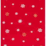 Safavieh Frosty Wish Throw Blanket , HOL2011 - Red / White