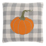 Safavieh Fall Pumpkin Pillow , HOL3203 - Grey / Orange