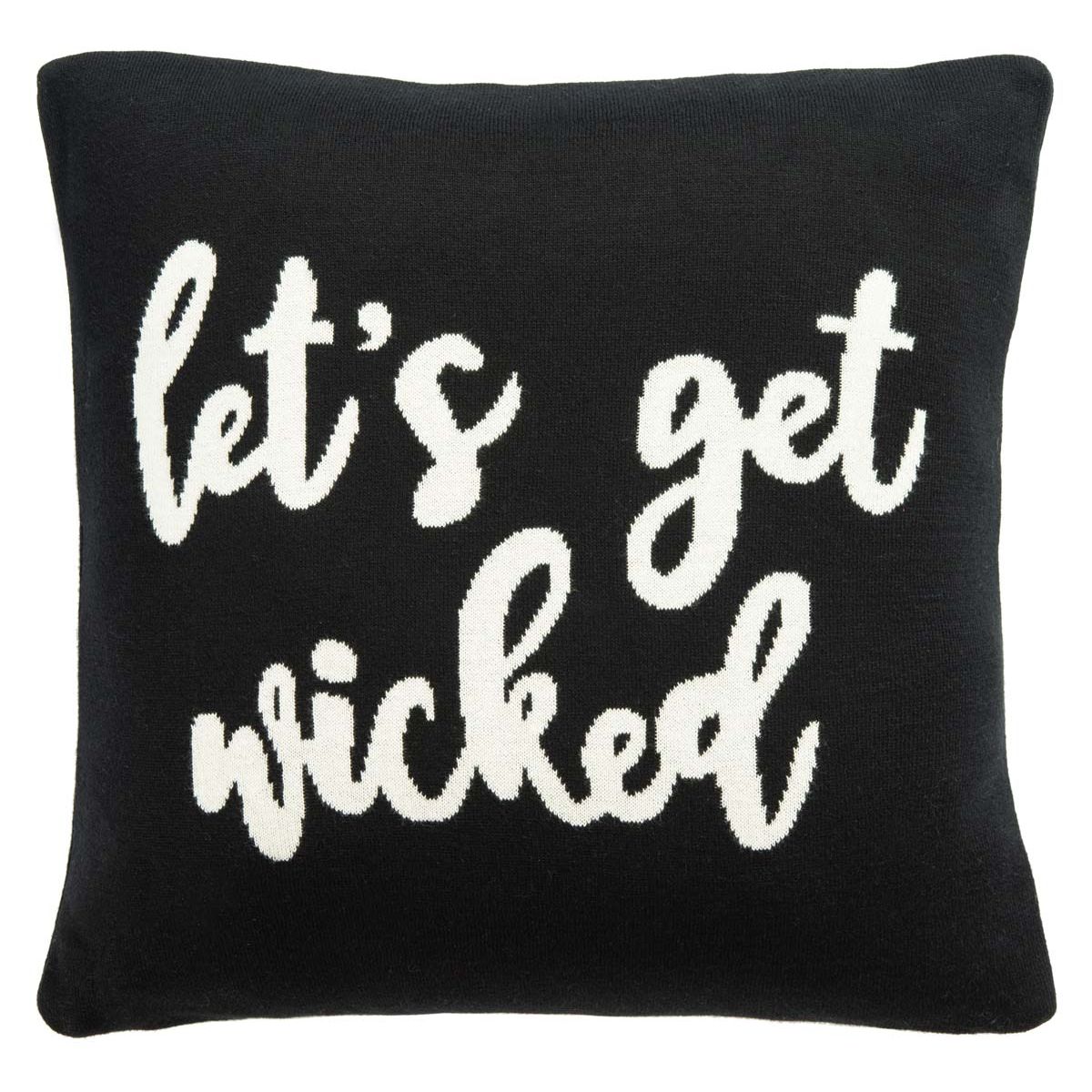 Safavieh Wicked Pillow , HOL3209 - Black