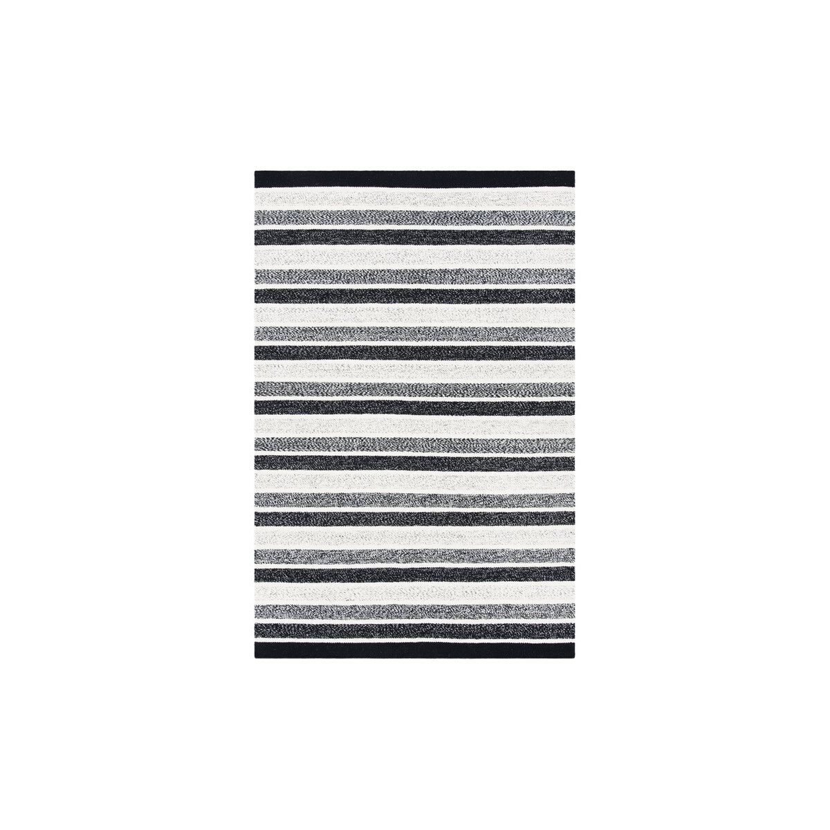 Lauren Ralph Lauren Aiden Rug, LRL2351 - BLACK / IVORY