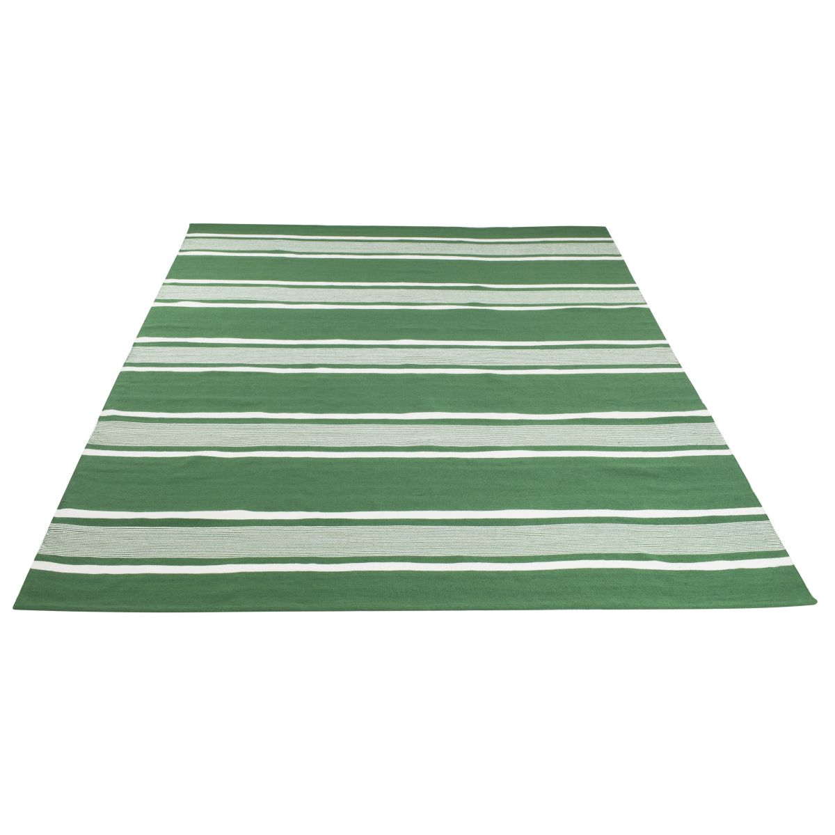 Lauren Ralph Lauren Hanover Stripe Rug, LRL2461 - GREEN