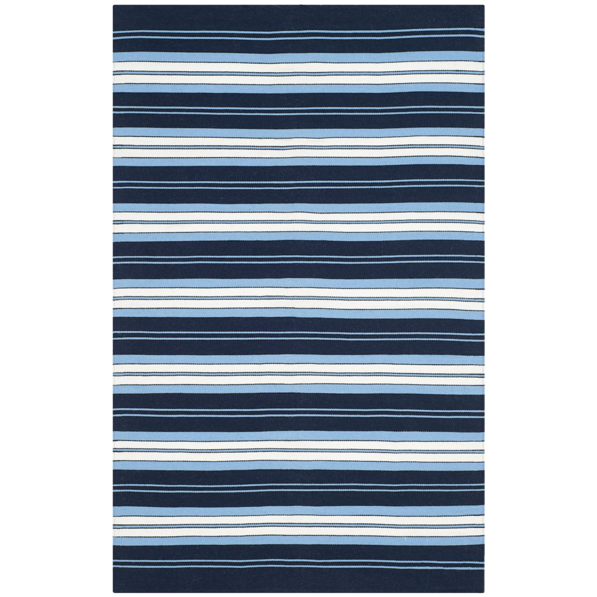 Lauren Ralph Lauren Leopold Stripe Rug, LRL2462 - NAVY