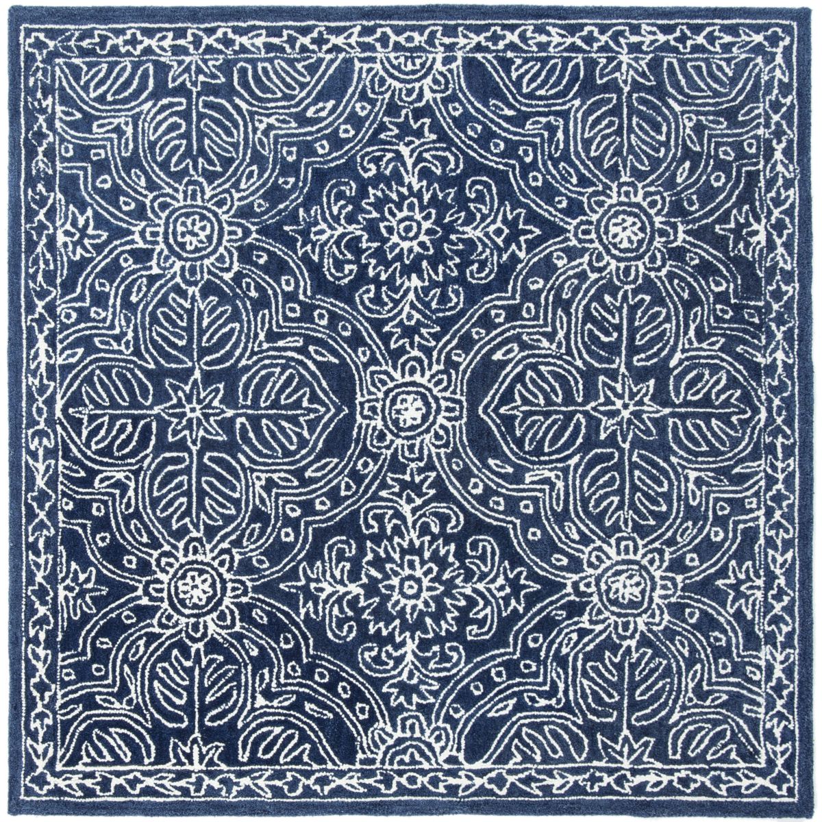 Lauren Ralph Lauren Eleanora Rug, LRL6503 - NAVY / IVORY