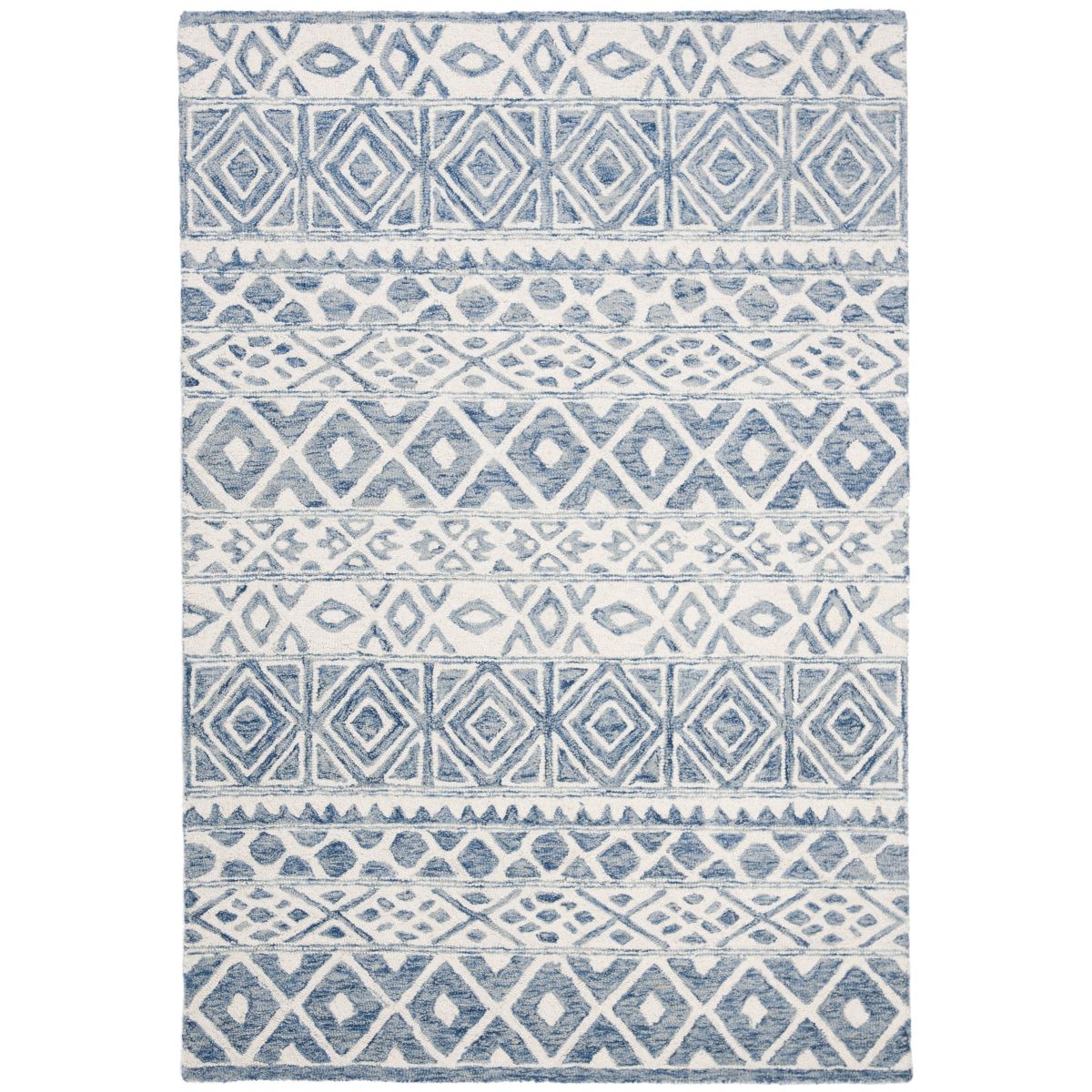 Lauren Ralph Lauren Theresa Rug, LRL6650 - IVORY / BLUE