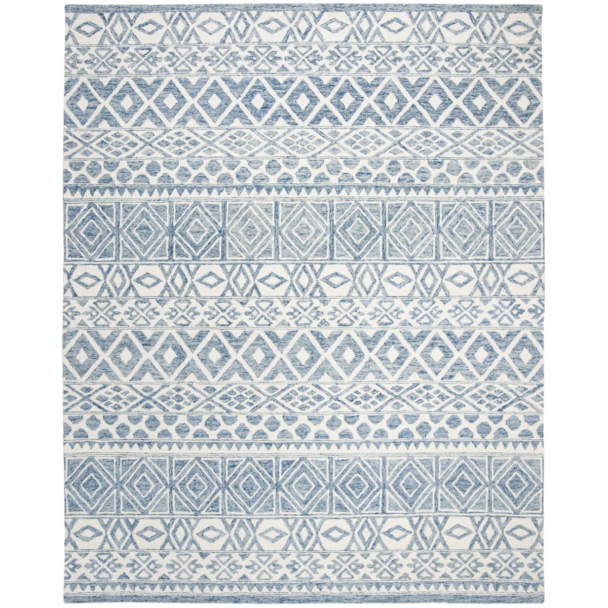 Lauren Ralph Lauren Theresa Rug, LRL6650 - IVORY / BLUE