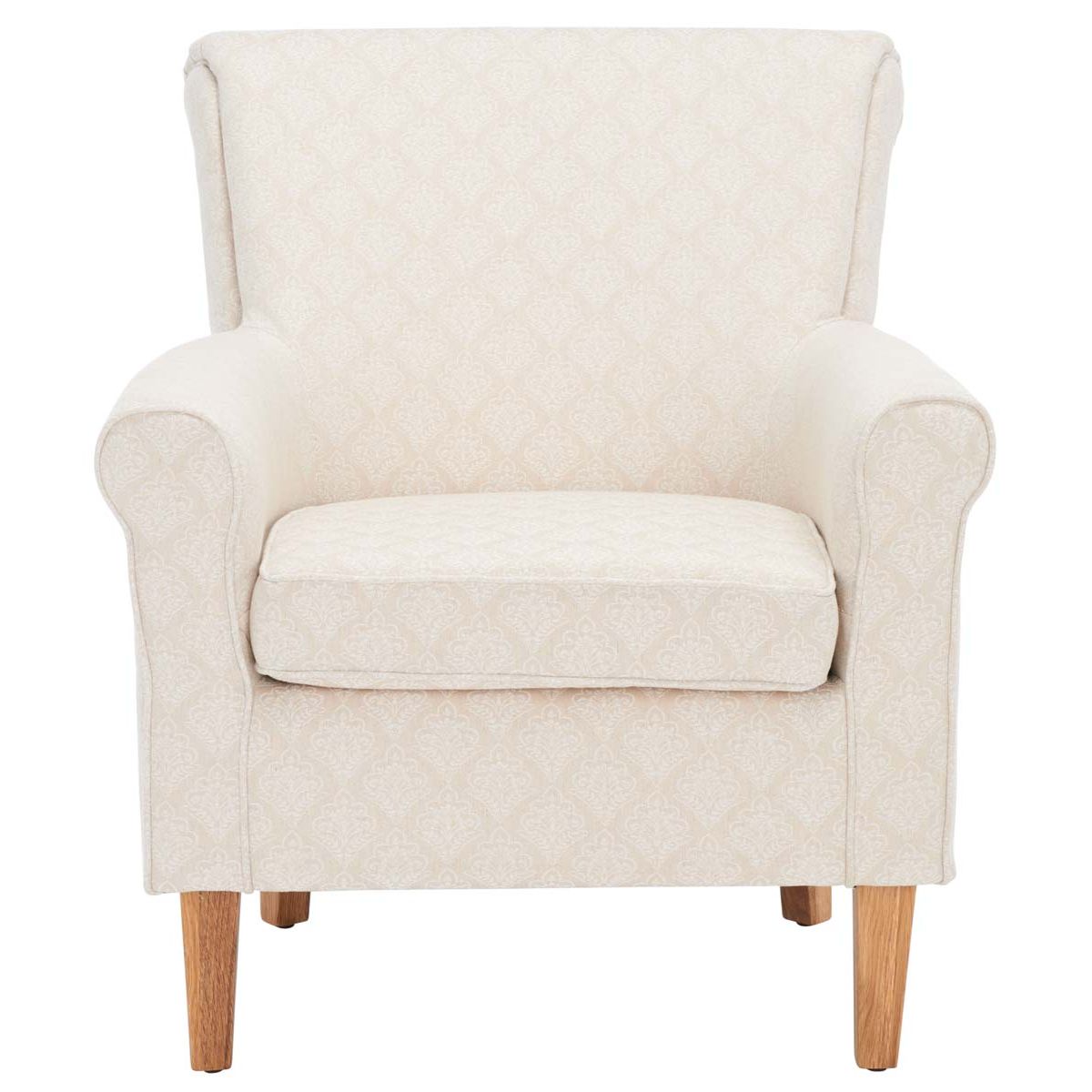 Safavieh Hazina Club Chair , MCR1002 - Beige Flower