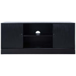 Safavieh Aliyah 2Dr 1 Shelf Media Stand , MED5710 - Black