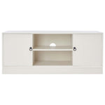 Safavieh Aliyah 2Dr 1 Shelf Media Stand , MED5710 - White