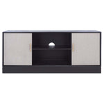 Safavieh Estella 2Dr 1 Shelf Media Stand , MED5711 - Black