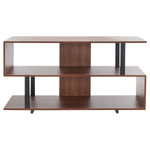 Safavieh Jarrett Small Media Stand , MED9301 - Walnut / Black