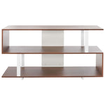 Safavieh Jarrett Small Media Stand , MED9301 - Walnut / White