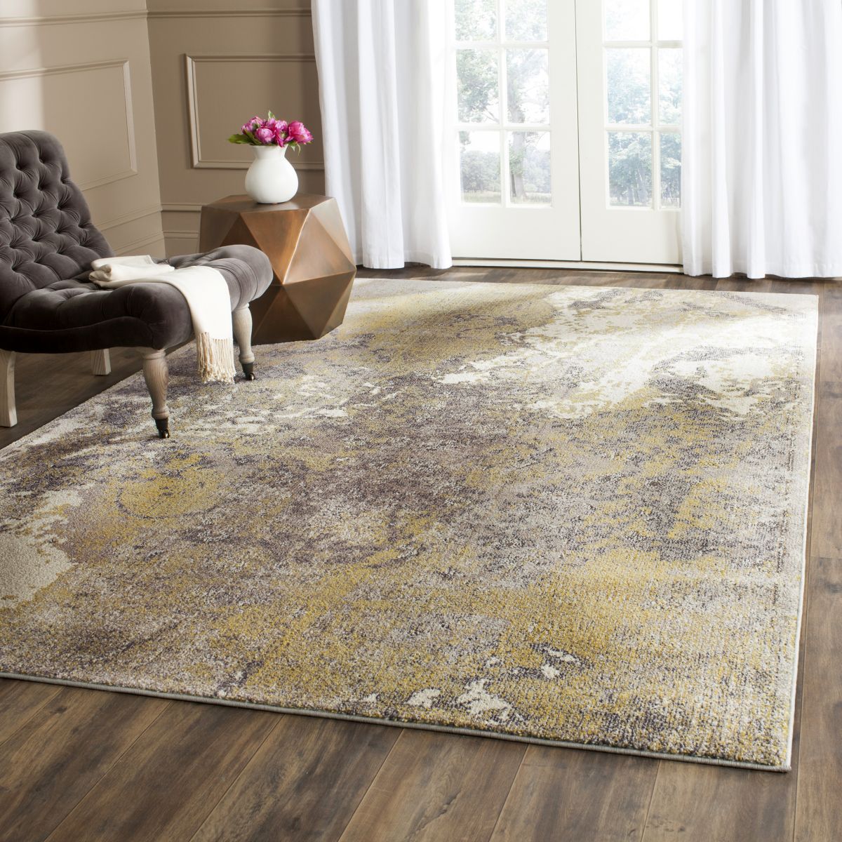 Safavieh Monaco 219 Rug, MNC219 - IVORY / GREY