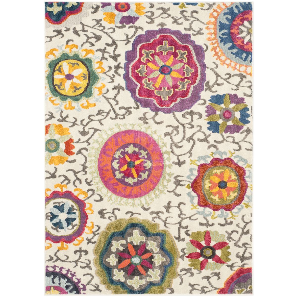 Safavieh Monaco 233 Rug, MNC233 - IVORY / MULTI