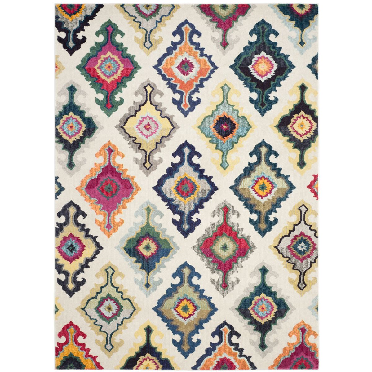 Safavieh Monaco 239 Rug, MNC239 - IVORY / MULTI